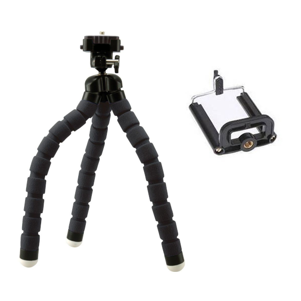 Spider Flexible Tripod (Big) - Black