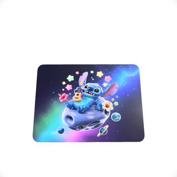 Lilo &amp; Stitch - 3D Space Theme Aesthetic Mouse Pad V1