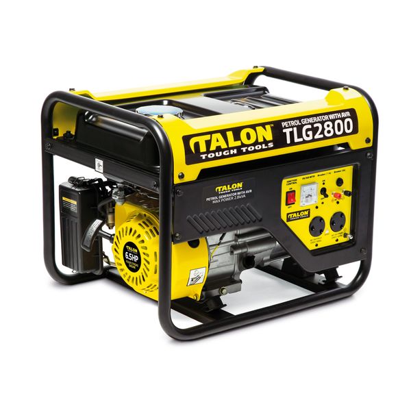 Talon - Petrol Generator - 2.8kVA - Air-cooled single cylinder 4-stroke