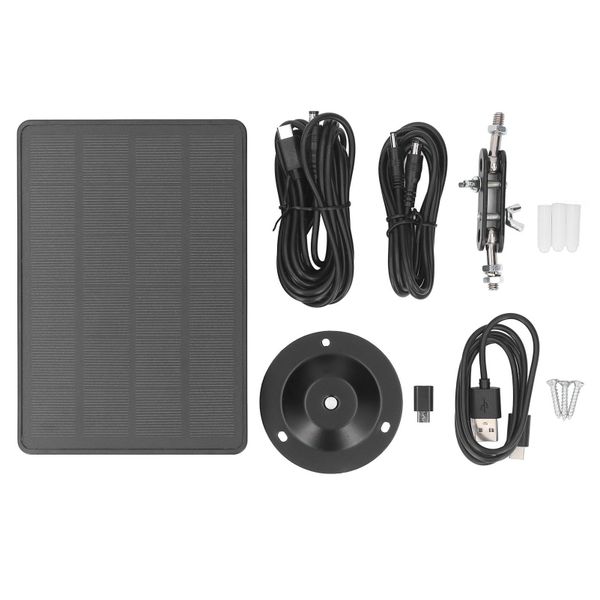 6V 3.2W Solar Panel for Outdoor Trail Camera