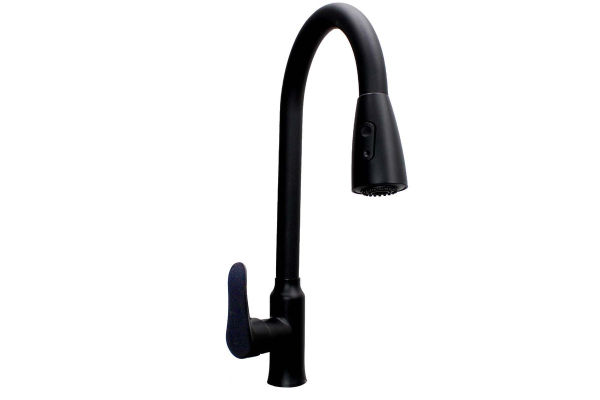 LMA Heavy Duty Kitchen Tap Mixer with Self-Retracting Pullout Faucet