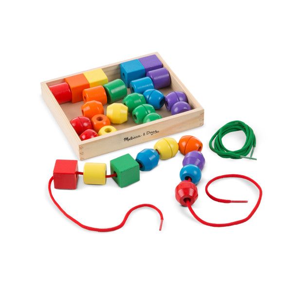 Melissa &amp; Doug Primary Lacing Beads