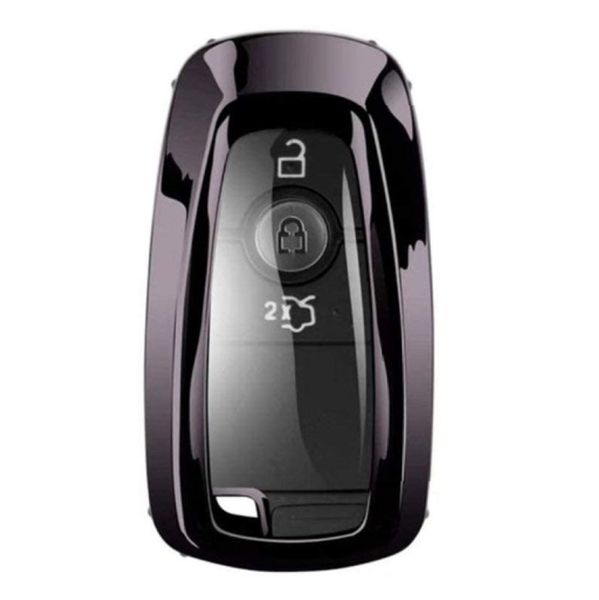 TPU Key Cover Clear - Ford Focus, Ecosport, Kuga, Mustang
