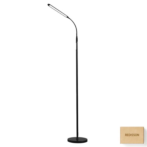 135cm LED Floor Lamp ,3 Color Temperatures Dimmable Gooseneck Standing Lamp