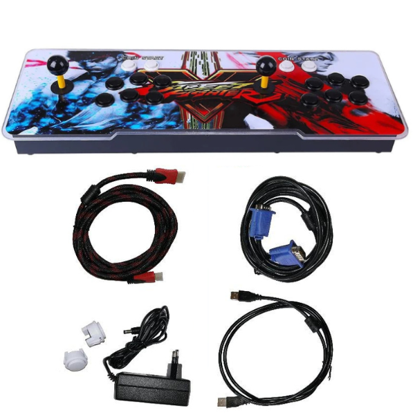 Pandora 60S 3D Arcade Gaming Console Ken &amp; Ryu Street Fighter 28890 Games