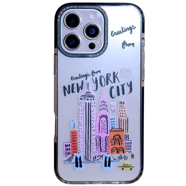 Stylish New York City Skyline Phone case - compatible with Iphone