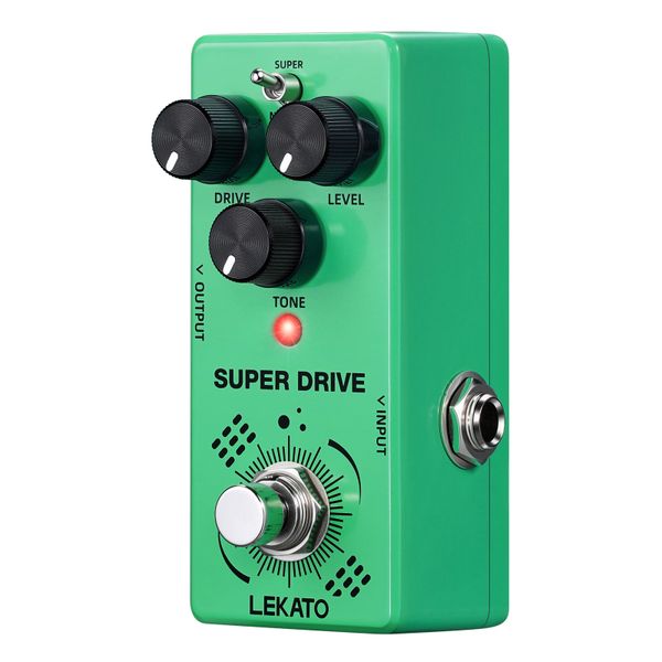 LEKATO Overdrive Electric Guitar Pedal True Bypass
