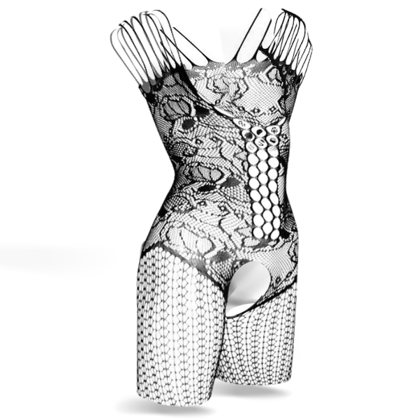 She-Woolf "Emily" - Elegant Noir Hosiery