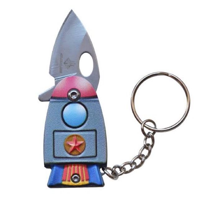 Mini Rocket Folding Knife Keyring Pendant Pocket Knives Buy Online in