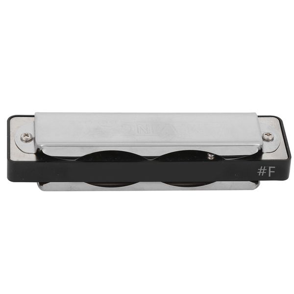10-Hole Harmonica #F Key ABS Resin Comb Compatible with Blues Musicians