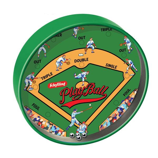 Schylling Tin BB Game Kids Puzzle - Play Ball