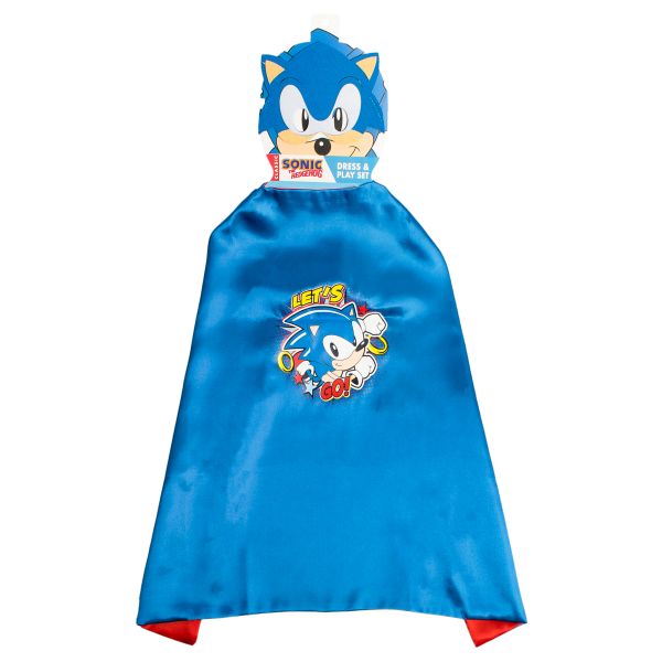 SONIC THE HEDGEHOG By Sega Official Licensed Kids Superhero Role Play Set