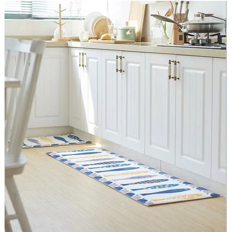 Takealot Carpets Long Kitchen Mat Thin Anti Slip Striped