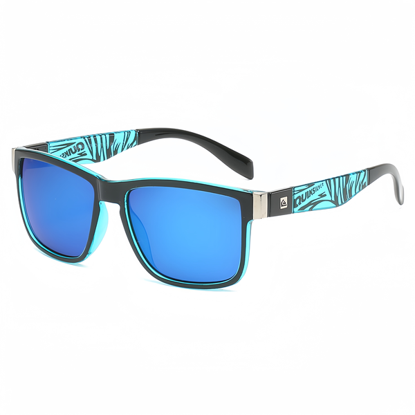 Sunglasses Blue Polarised for Men Women UV400 Protection Retro Mirror