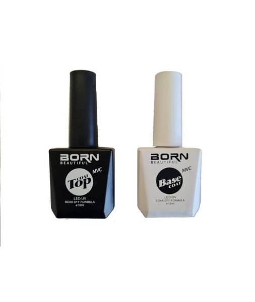 UV Gel Nail Base Coat and Top Coat 15ml