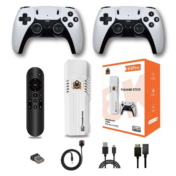 Ultimate Gaming Excitement 2in1 8K TV Stick and Game Stick PS1 PSP GB GBA