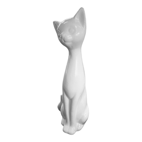 Decor Ornament 33x11x10cm Cat Sitting Large