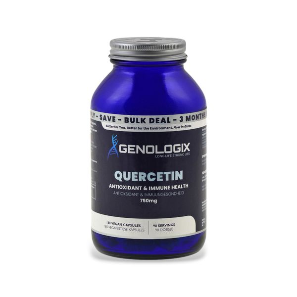 Genologix - Quercetin 750mg (BULK 90 Days Supply)