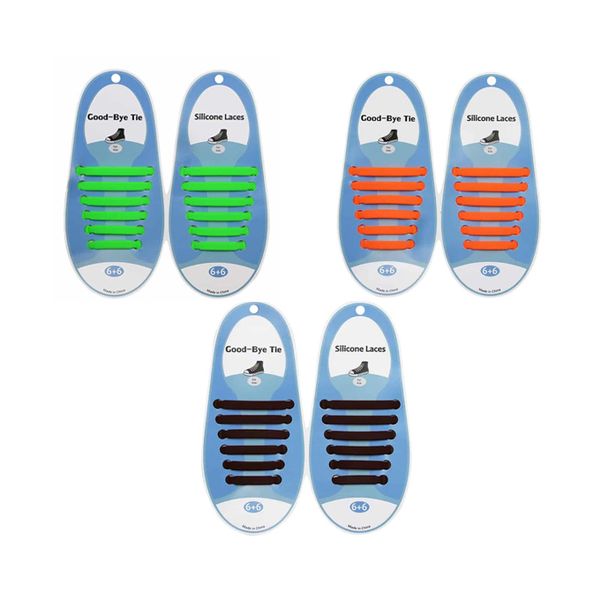 Killer Deals Kids No Tie Silicone Shoelaces