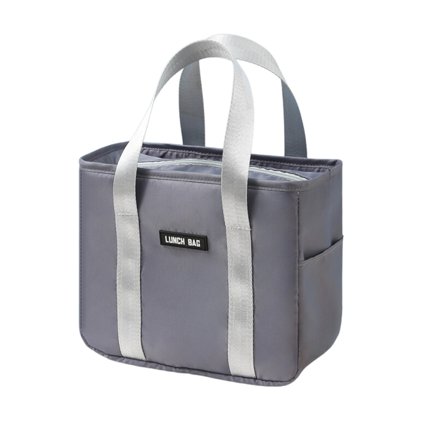 Insulated Lunch Bag with Side Pockets