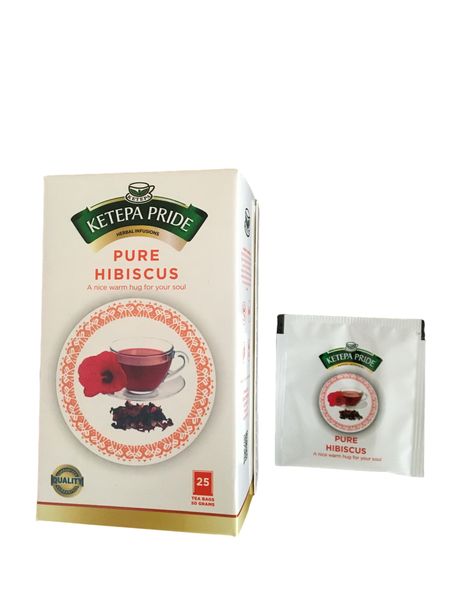 Pure Hibiscus A Nice Warm Hug For Your Soul Tea Bags 25's