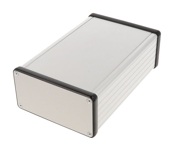 1455N1601 Extruded Aluminium Enclosure 160x103x53mm Clear IP54
