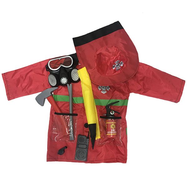 Fireman Dress Up Outfit