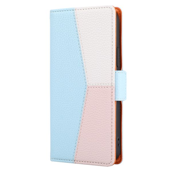 Litchi Pattern Splicing Phone Case Compatible with Samsung Galaxy S20 Ultra