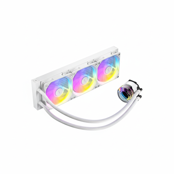 Antec 360mm ARGB Liquid CPU Cooler - White All-in-One Design
