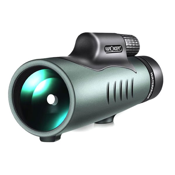 K&amp;F Concept 12X50 Monocular BAK-4 Waterproof for Outdoor Travel KF33-008