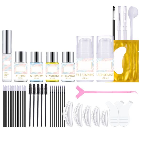 Eyelash Eyebrow Color Kit - DIY Natural Eyelash Treatment In Salon Or Home