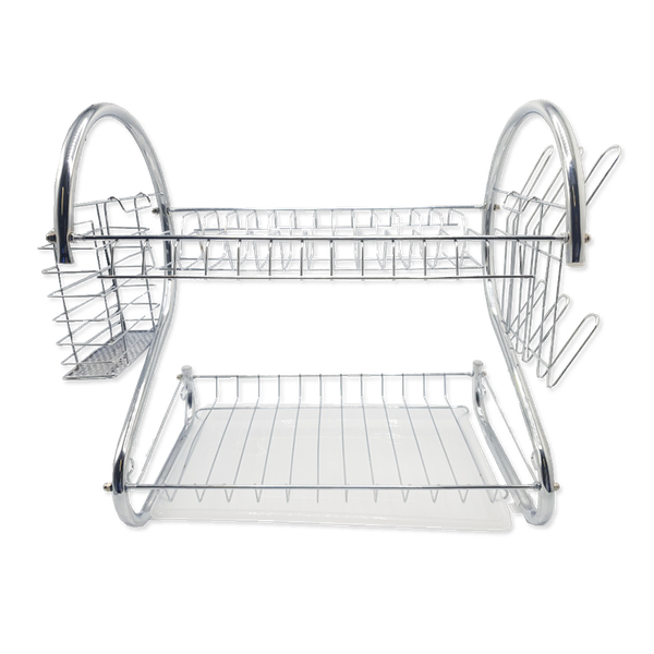 Kitchen Two - Tier Stainless Steel Dish Rack
