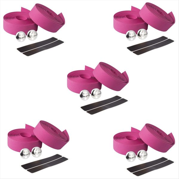 Bicycle Handlebar Tape Anti-Slip Shock Absorption Wrapped Bar Tape D