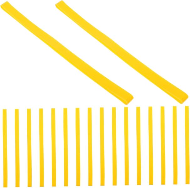 30 Silicone Elastic Straps for Bento Lunch Box Adjustable Food