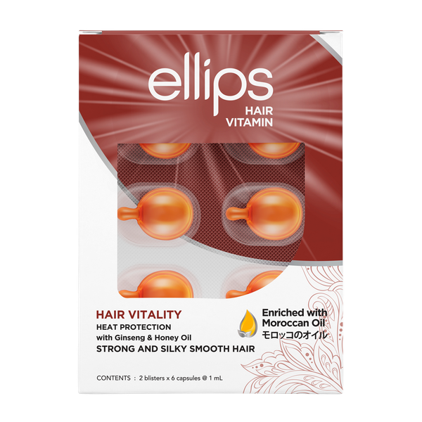ellips Orange Hair Vitality Treatment - 12 Capsule Box