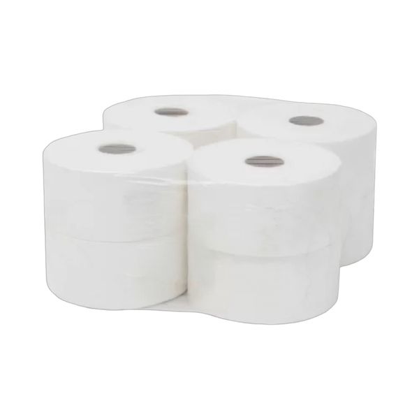 Decca Toilet Rolls Pack of 8 - 3000 Sheets | 100×100 | 50mm Core