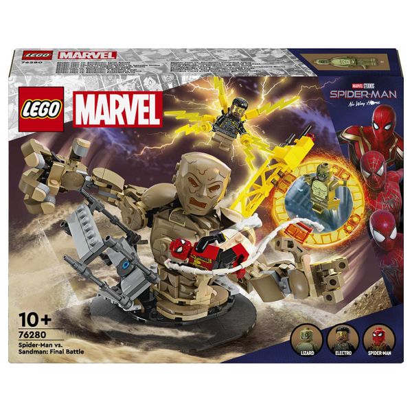 LEGO® Marvel Spider-Man vs. Sandman: Final Battle 76280 Building Toy Set - 347 Pieces