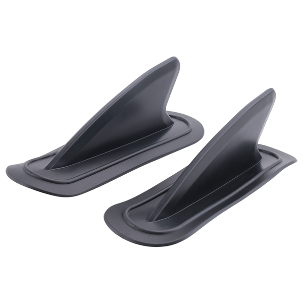 2Pcs Kayak Tracking Fin,Inflatable Boat Shark Fin Watershed Board PVC