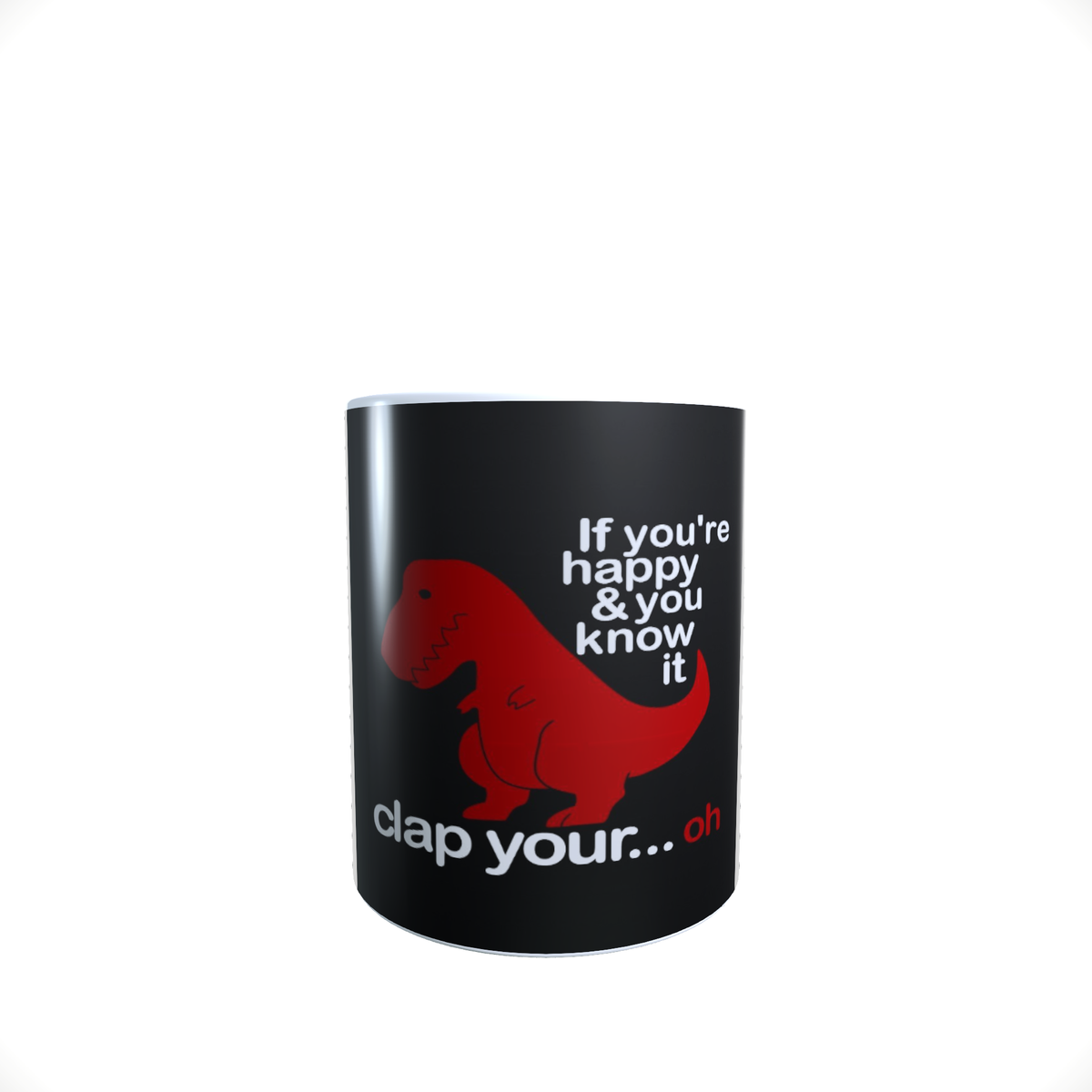Clap Dino Coffee Mug Shop Today. Get it Tomorrow!