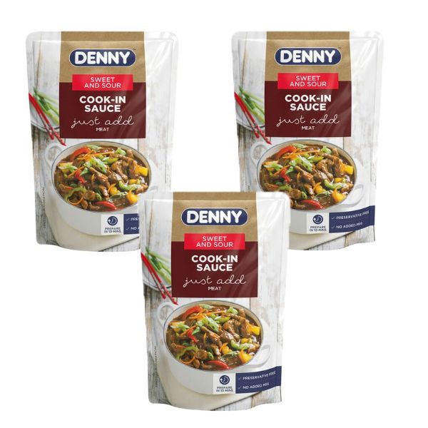 Denny Cook in Sauce - Sweet And Sour - 3 x 415g | Shop Today. Get it ...