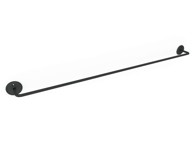 Steelcraft - Classic Single Rail (700mm) Matt Black