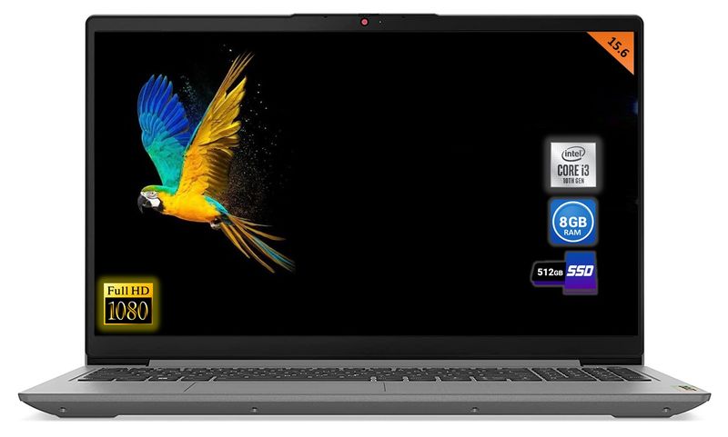 Lenovo IdeaPad 3 Intel Core i3-1011OU ( 8GB,512GB SSD ) 15.6" FHD Notebook