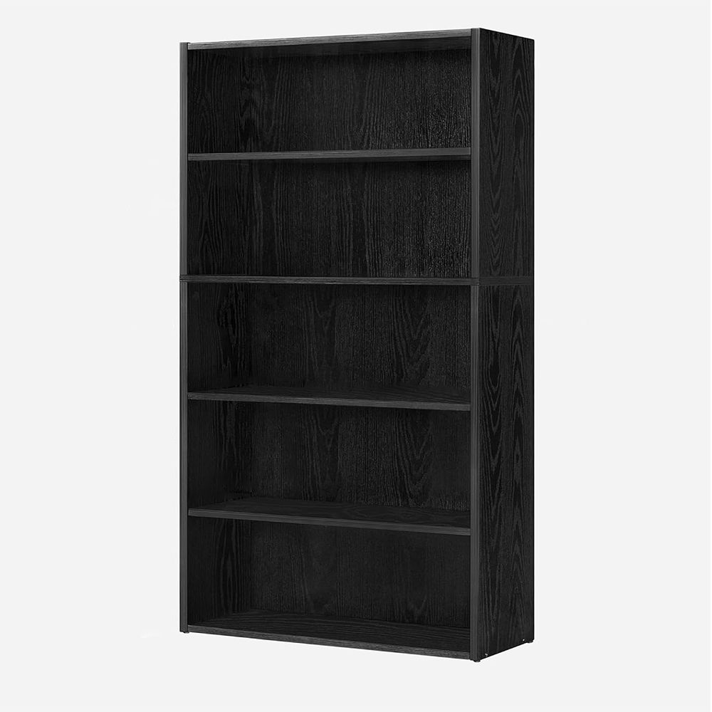 5-Tier Bookcase - Sturdy & Adjustable Shelving Unit
