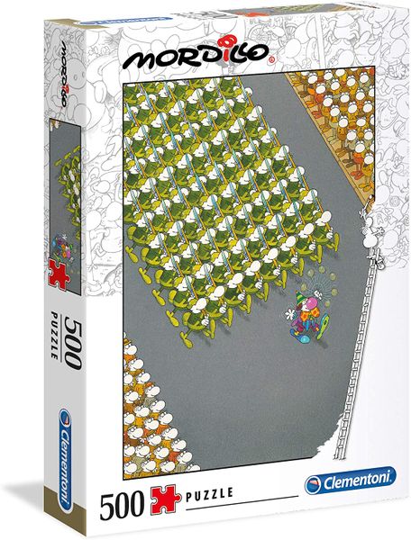 Clementoni 500 Piece Puzzle Mordillo - The March