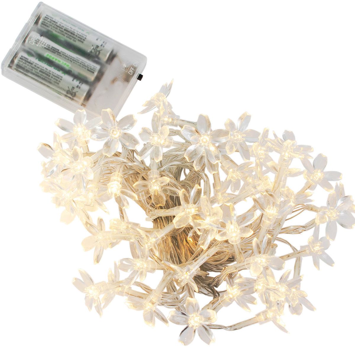 Fairy Lights Cherry Blossom Warm White Battery Operated 7m Buy