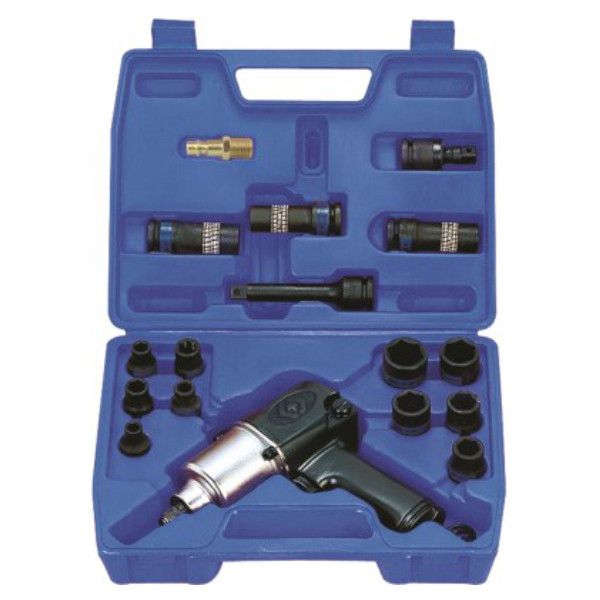 Pneumatic Impact Wrench Set - 1/2? - 21 Piece