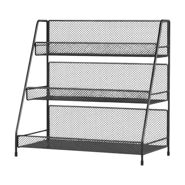 Freestanding Three-Tier Storage Rack