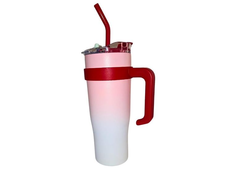 Double Wall Travel Tumbler - 1.2L - Red