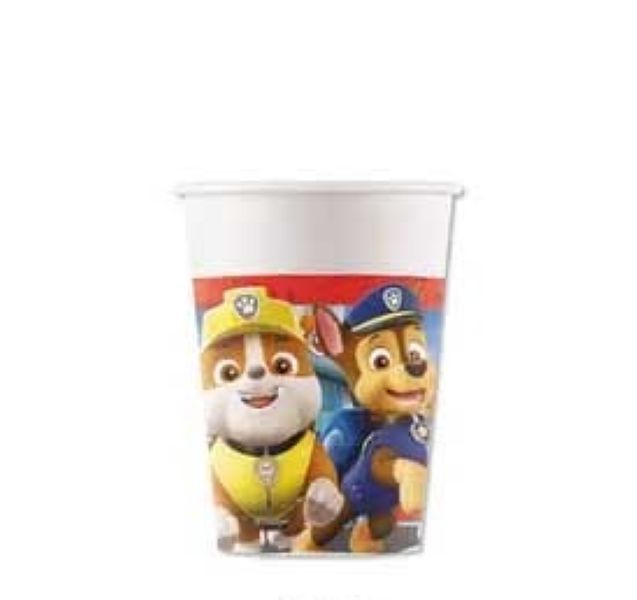 Paw Patrol Rescue Heroes Paper Cups 200ml