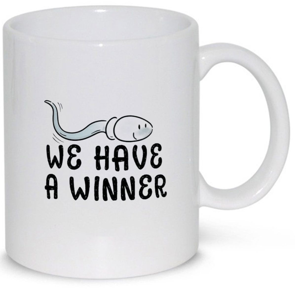 We Have A Winner Pregnancy Reveal Announcement Father's Day Gift Mug ...